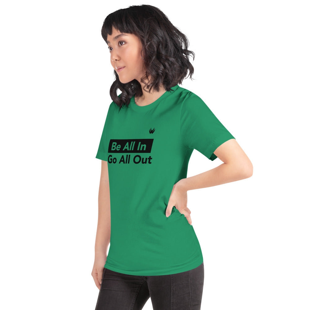Inspire Collection - Women’s Be All In, Go All Out Tee - Victor Wear