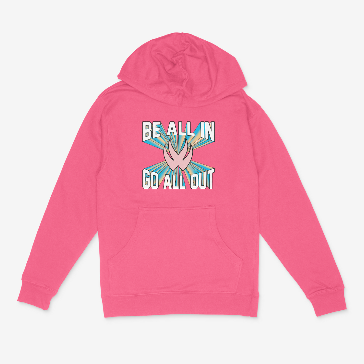 Be All In, Go All Out Hoodie for Women - Victor Wear