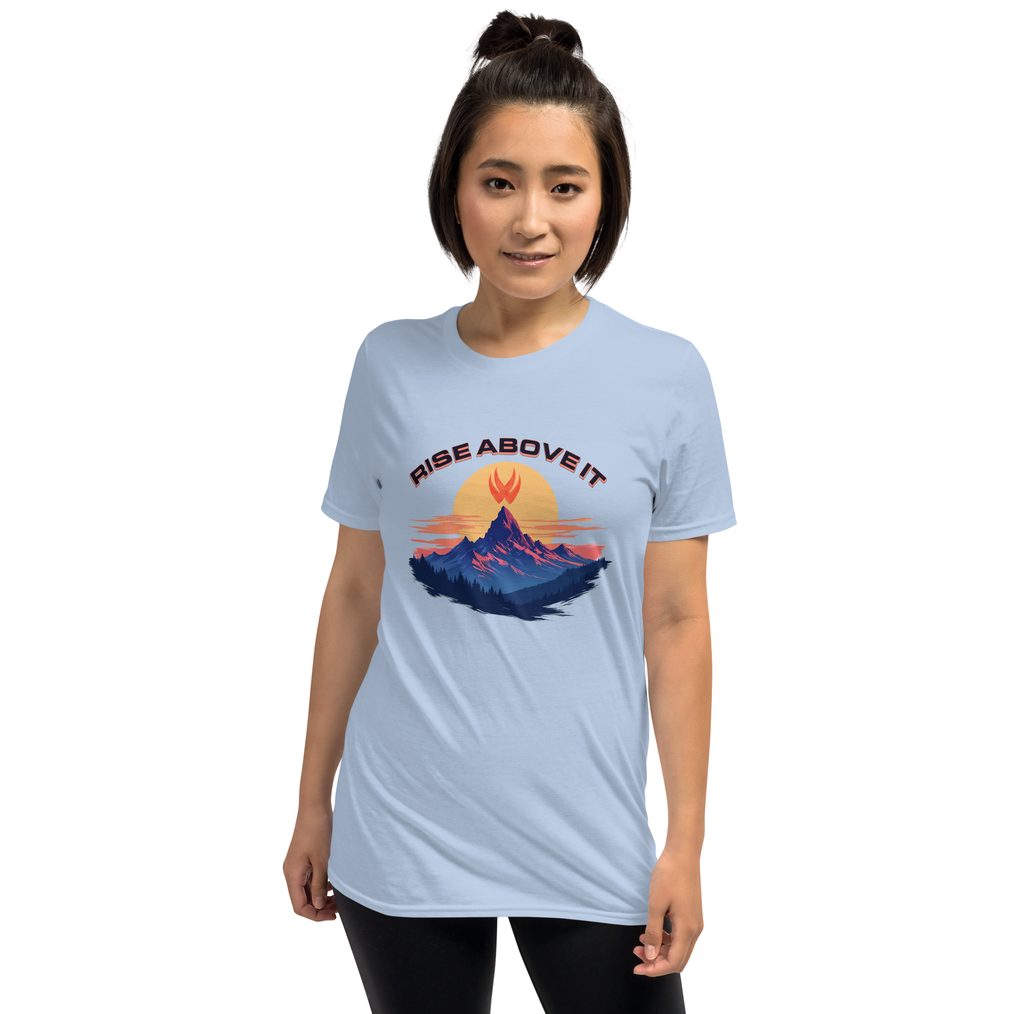 Rise Above It Mountain Top Women's Tee - Victor Wear