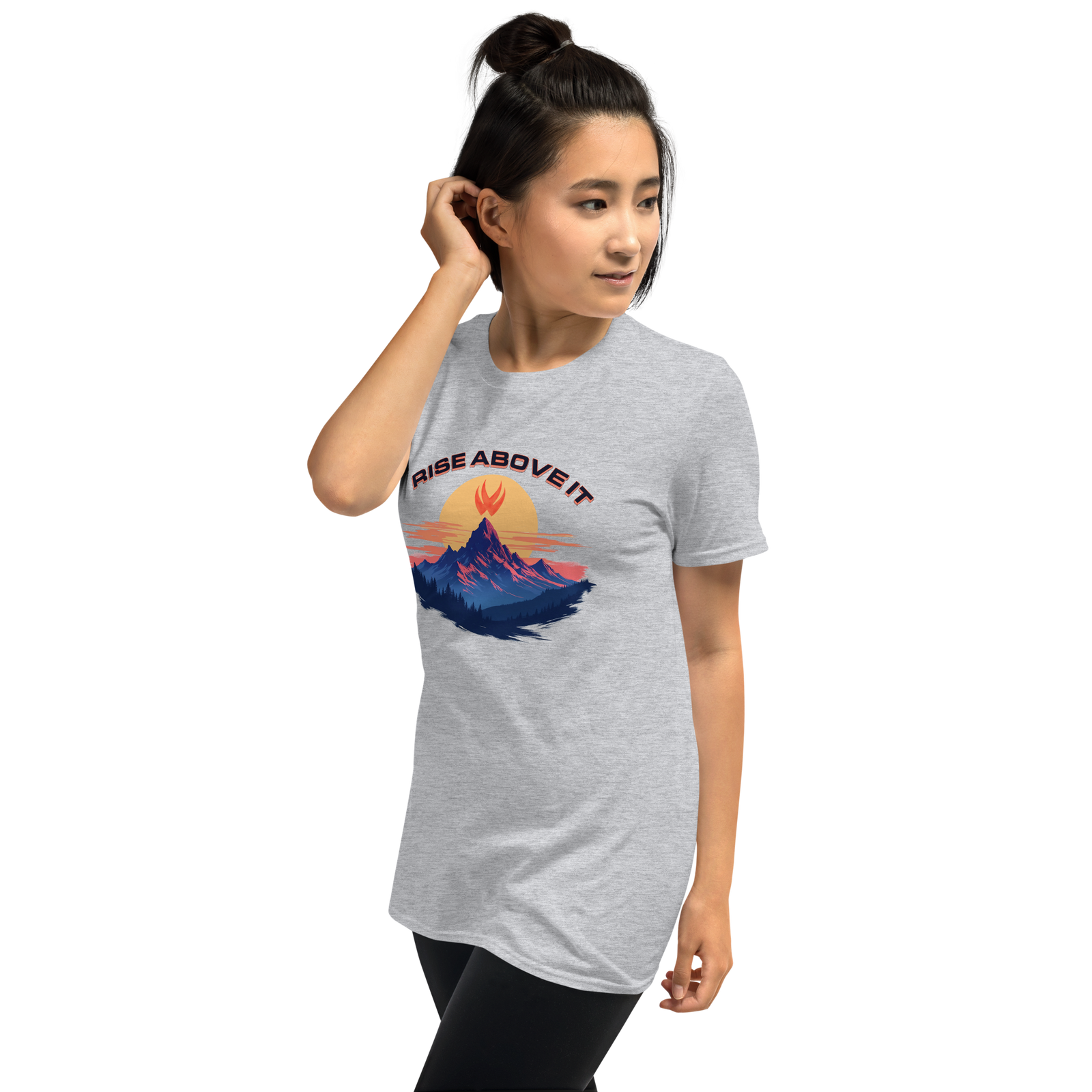 Rise Above It Mountain Top Women's Tee - Victor Wear