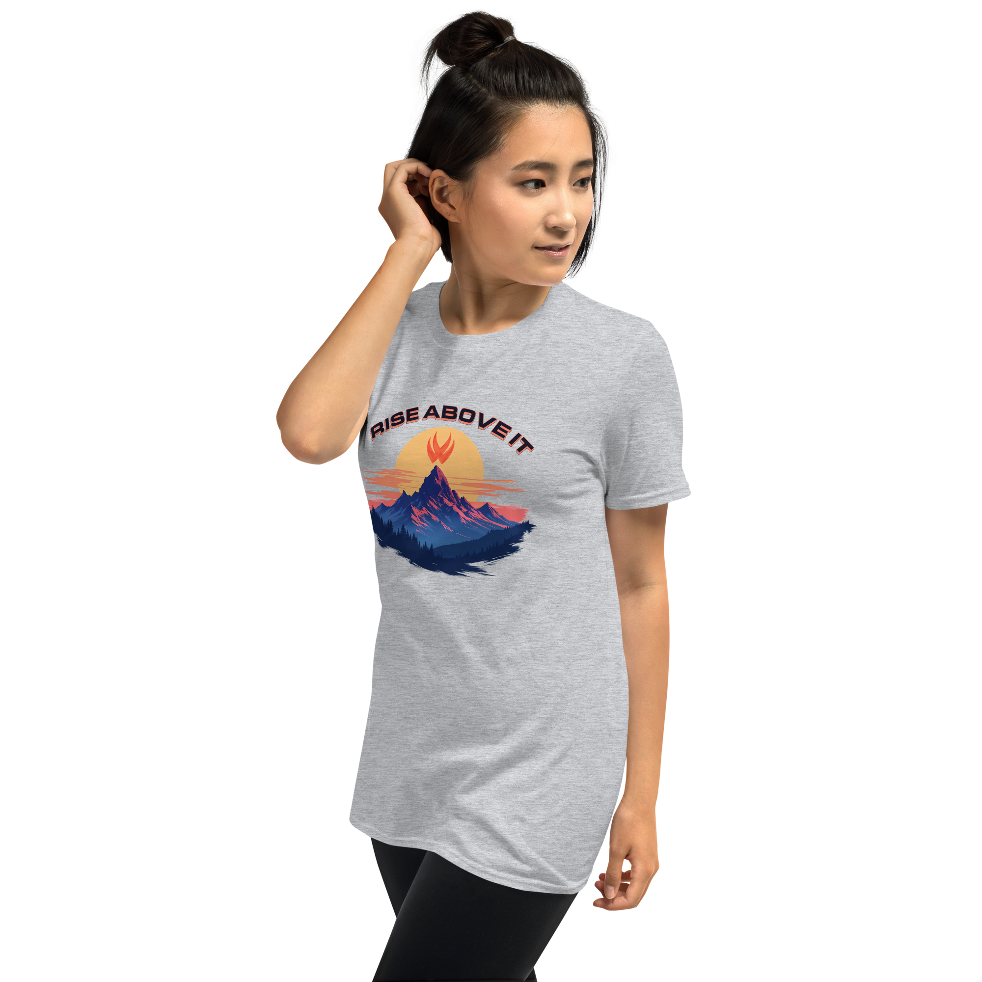 Rise Above It Mountain Top Women's Tee - Victor Wear