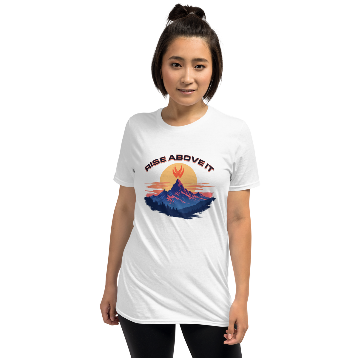 Rise Above It Mountain Top Women&#39;s Tee - Victor Wear