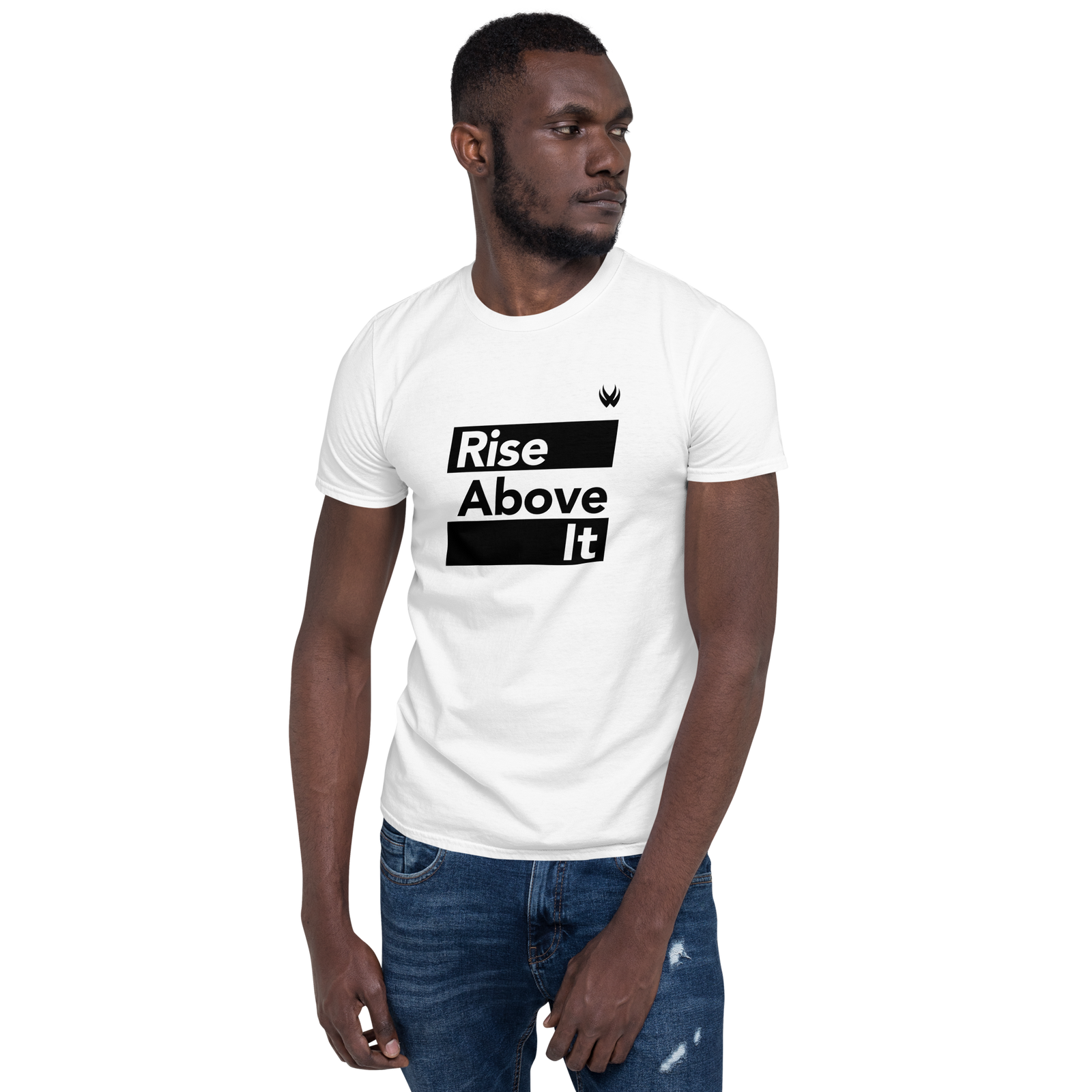 Rise Above It Tee for Men - Victor Wear