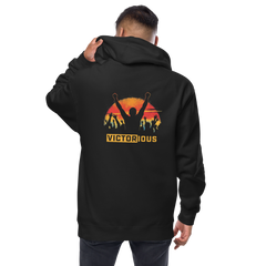 ウ*ん様 Victor Victor Heavyweight Hoodie Victorious Zip-Up Hoodie for Men - Victor Wear