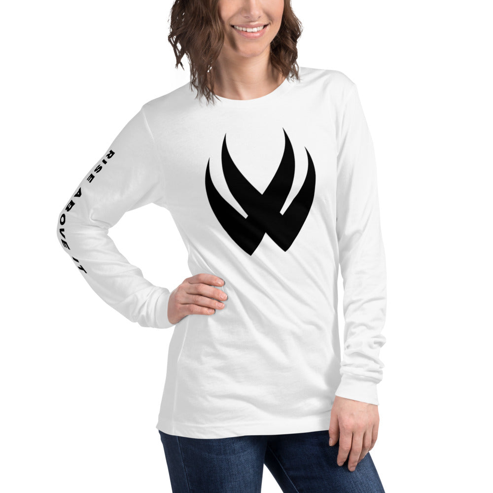 Victor Wear Classics Collection - Women's Rise Above It Long-Sleeve Te
