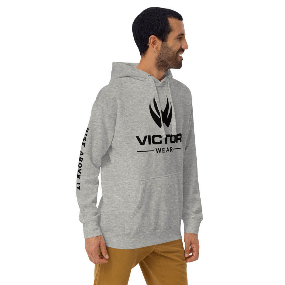 Victor Wear Deluxe Collection - Men's Rise Above It Hoodie