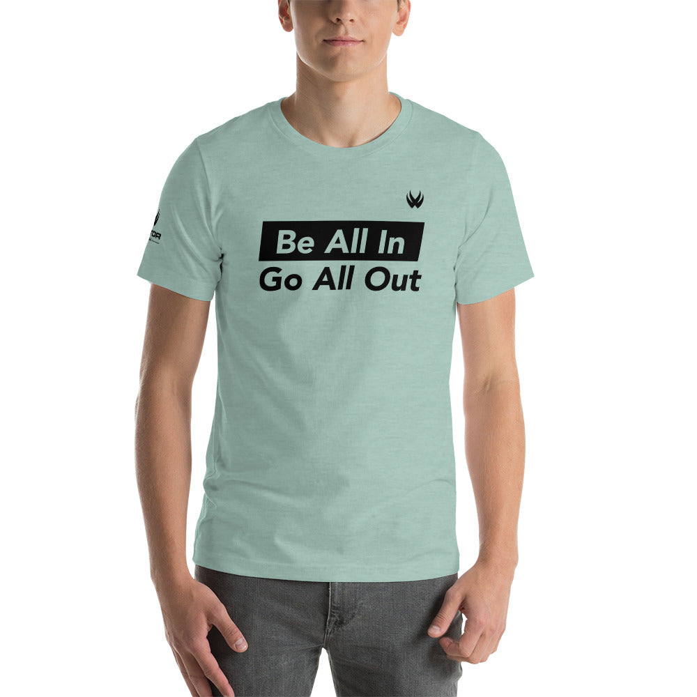 Inspire Collection - Men's Be All In, Go All Out Tee - Victor Wear