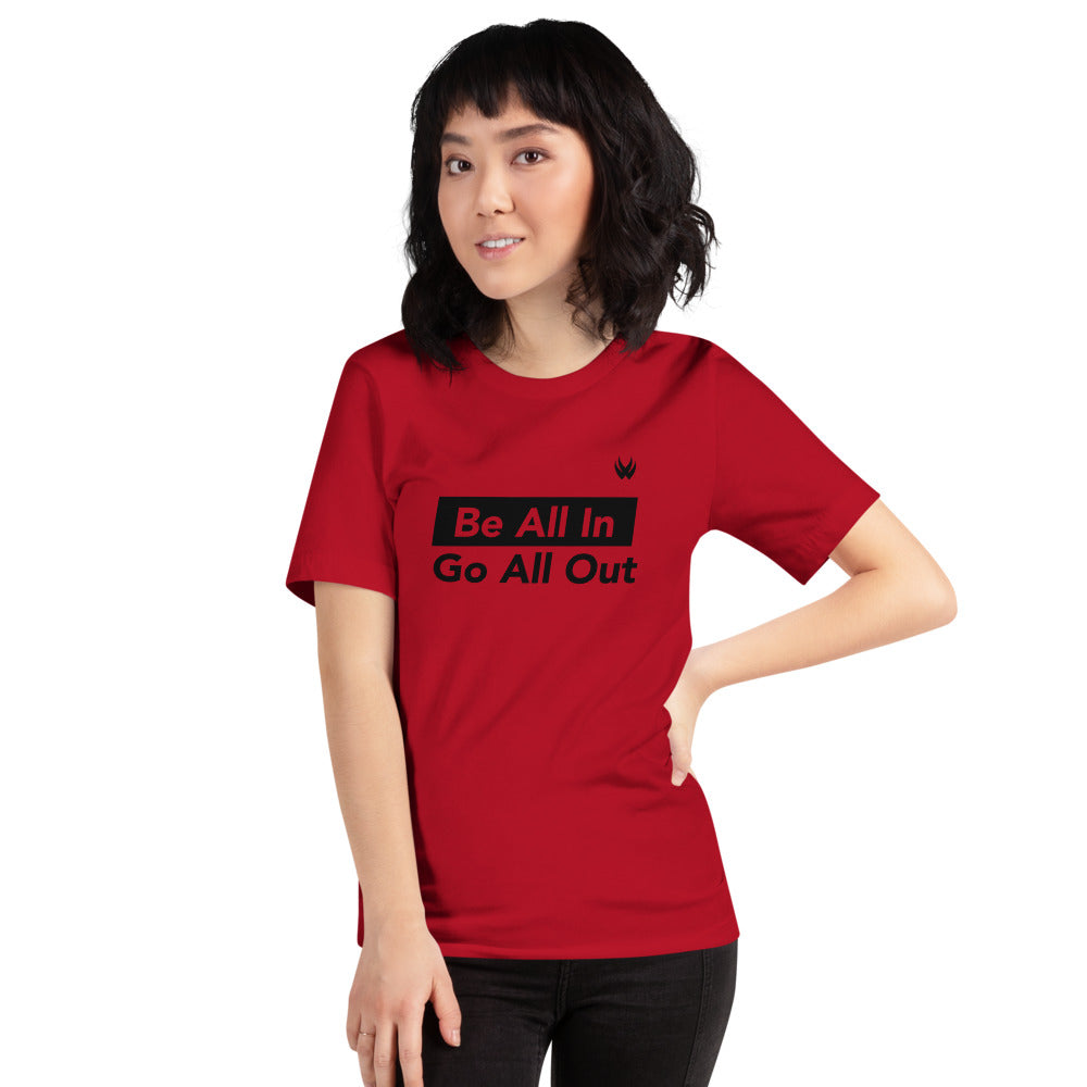 Inspire Collection - Women’s Be All In, Go All Out Tee - Victor Wear