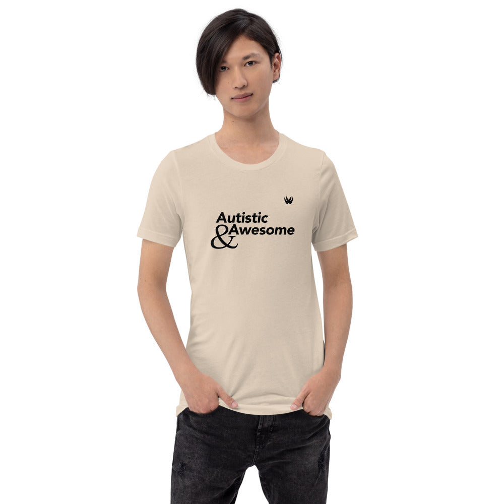 Men’s Autistic &amp; Awesome Tee - Victor Wear
